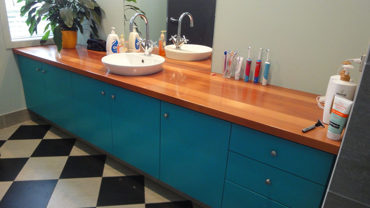 Entertainment centre Wellington vanities wooden stairs Petone