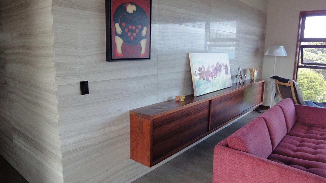 Entertainment centre Wellington vanities wooden stairs Petone